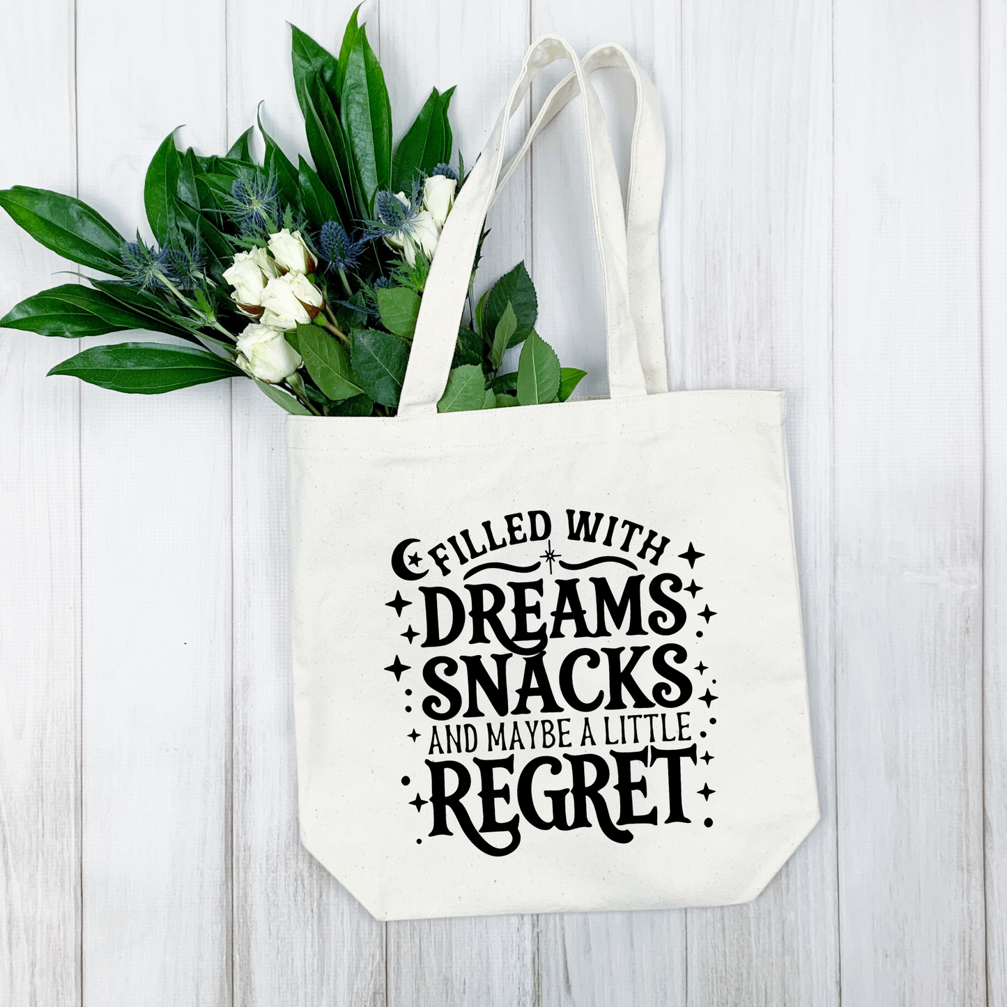 Fueled With Dreams Snacks And Tote