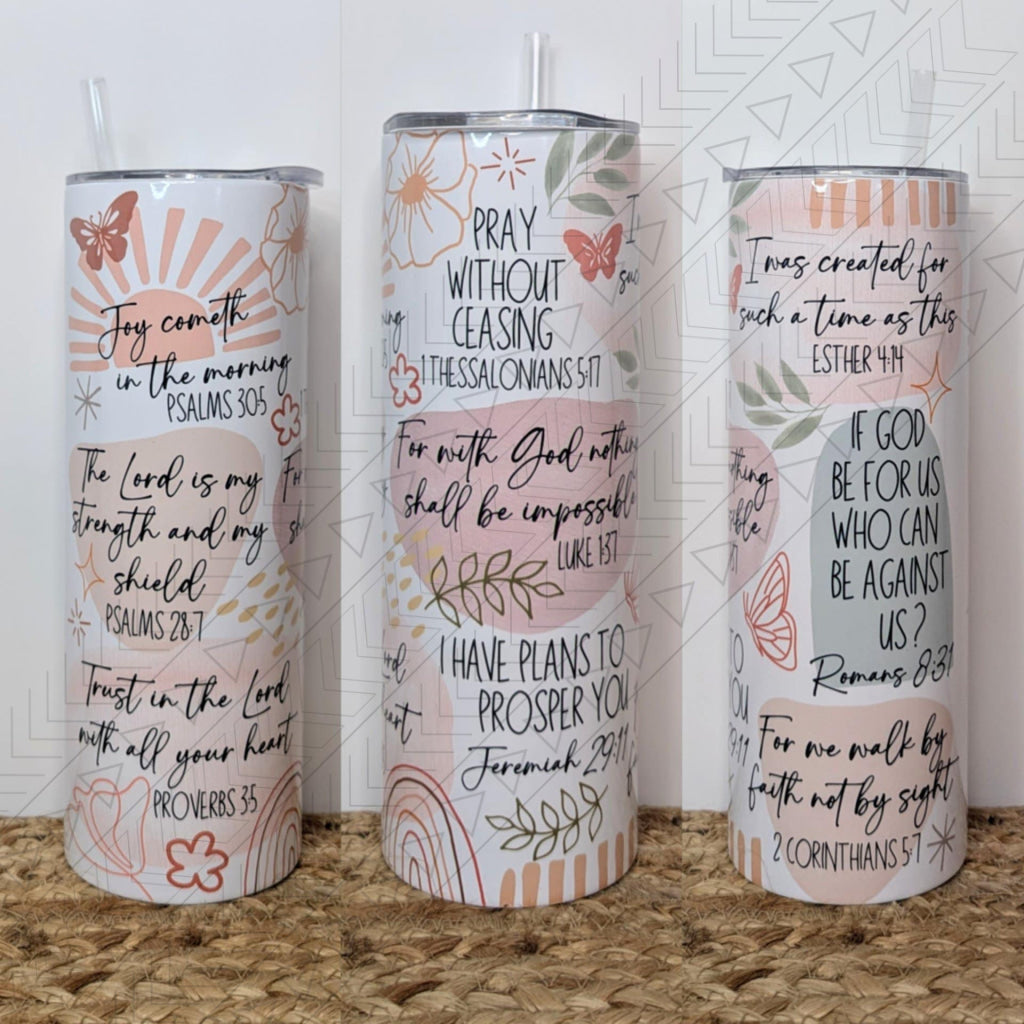 Bible Verse Tumbler Tumbler