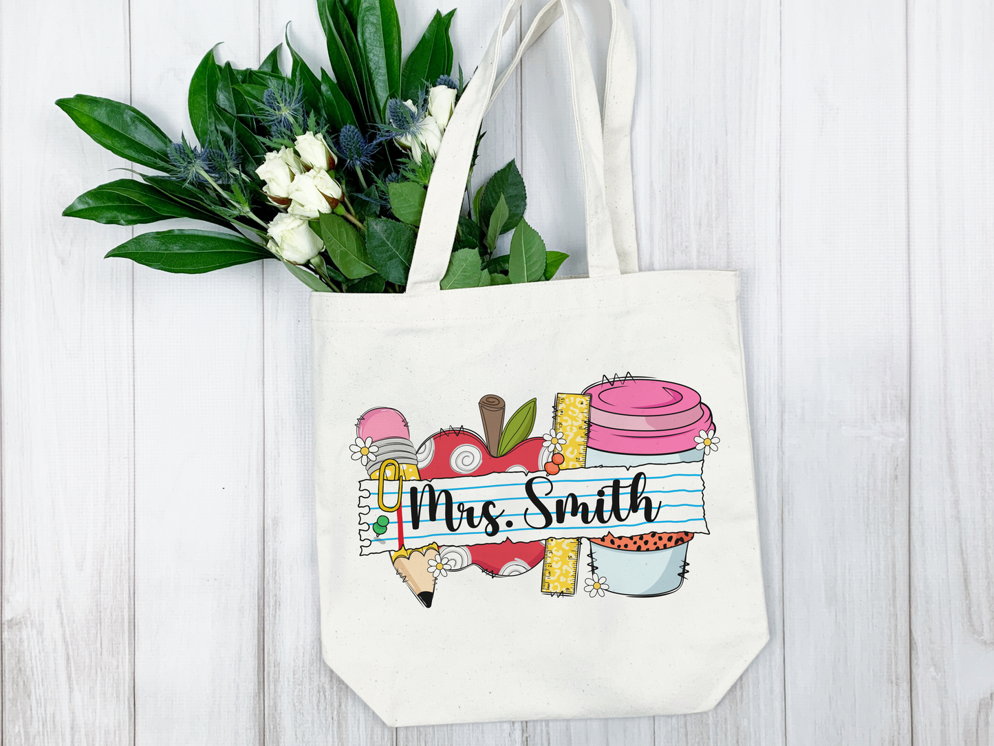 Teacher Things Tote