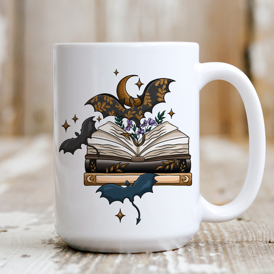 Dragon Book Mug