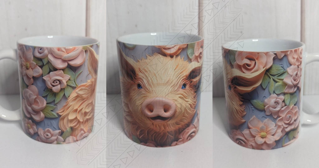 3D Piggy Mug