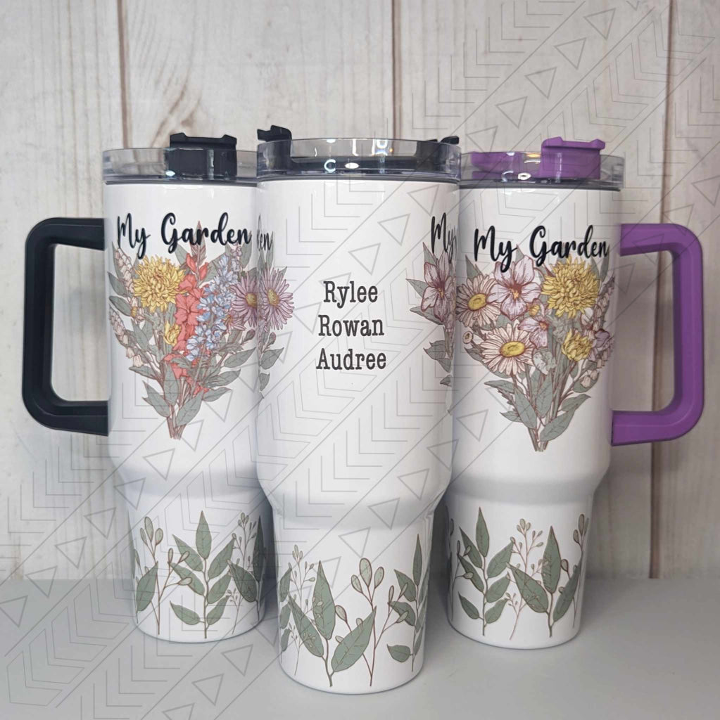 30oz Antique Birth Flower Bouquet