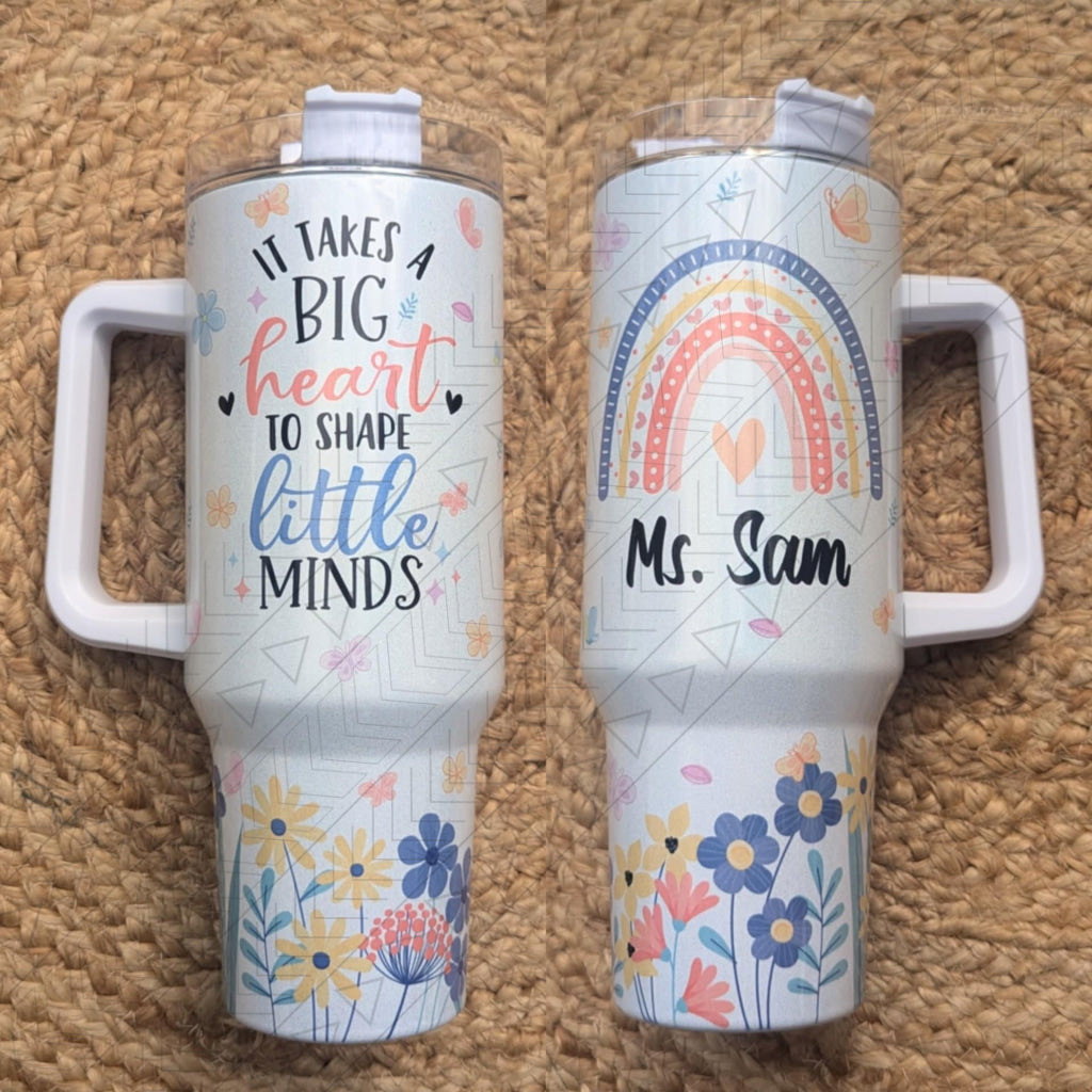30oz Teacher Custom Name