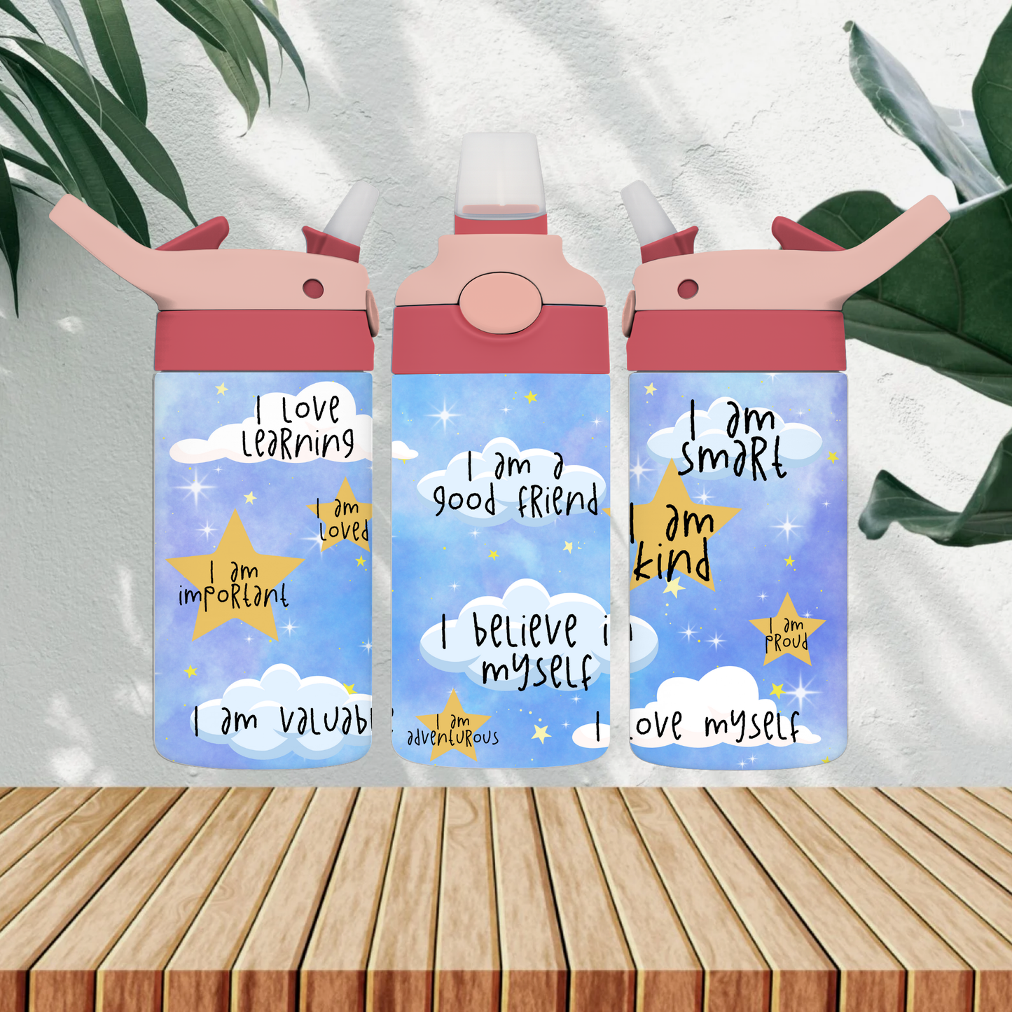 Positive Words Kids Cup