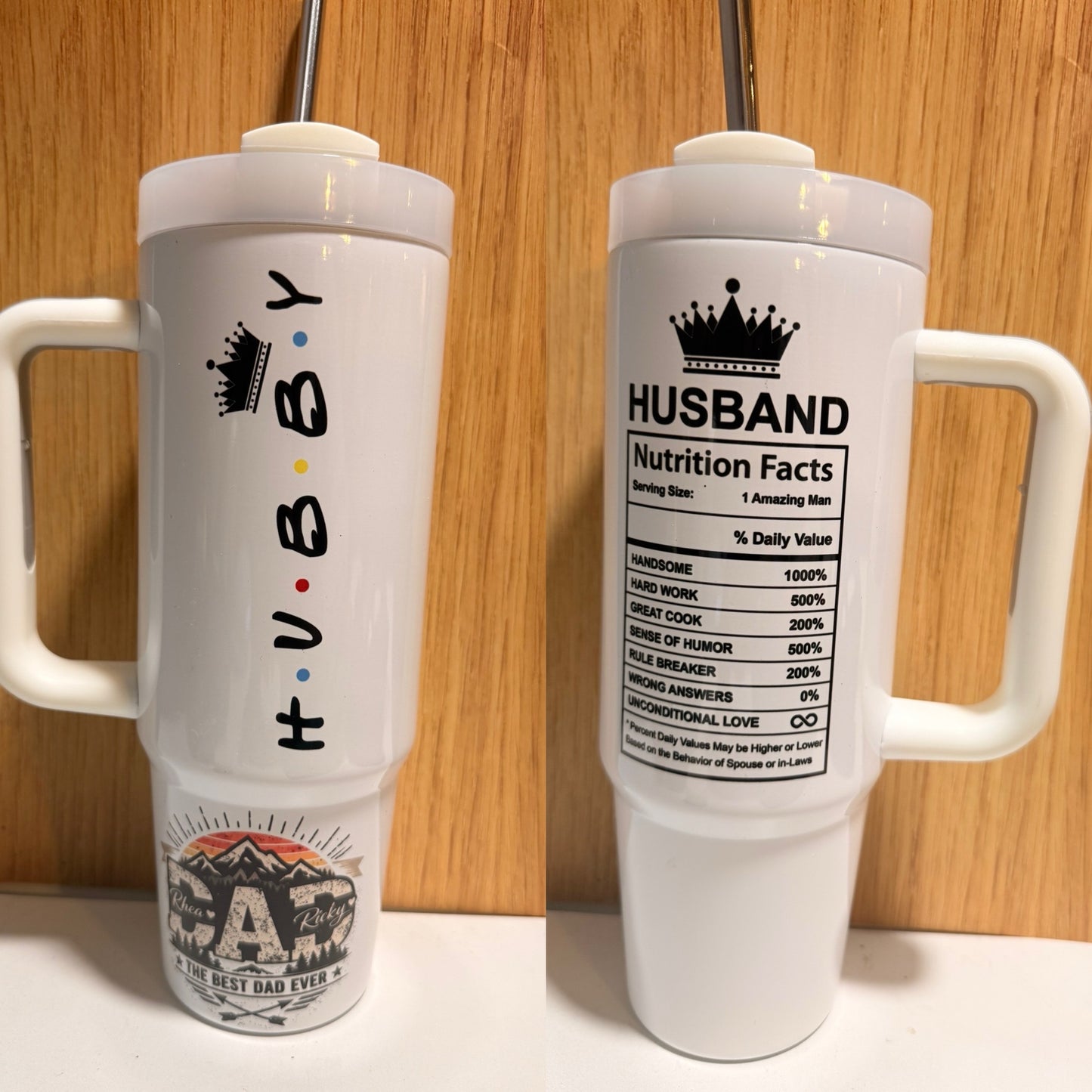 30oz Custom Nutrition Facts