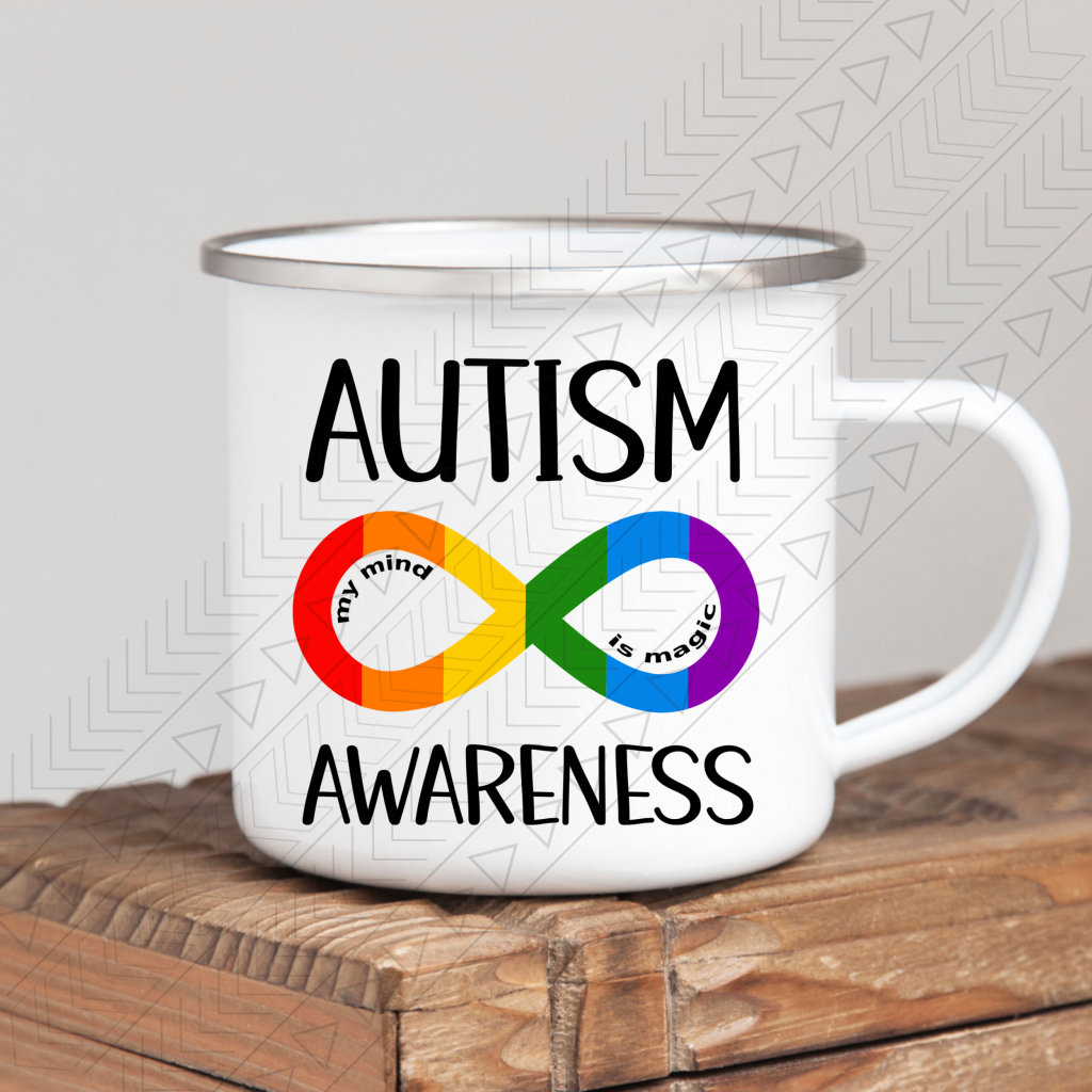 Autism Awareness Enamel Mug Mug