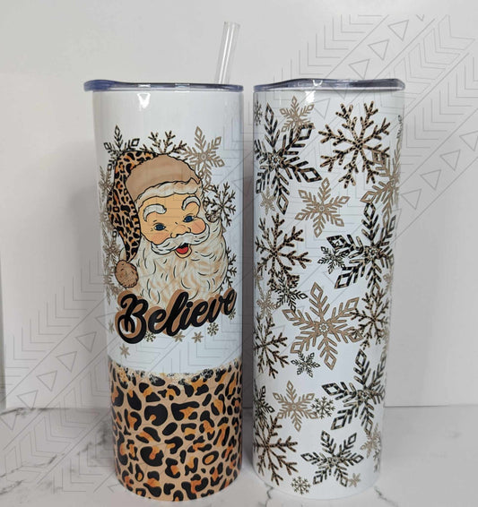 Believe In Santa Tumbler