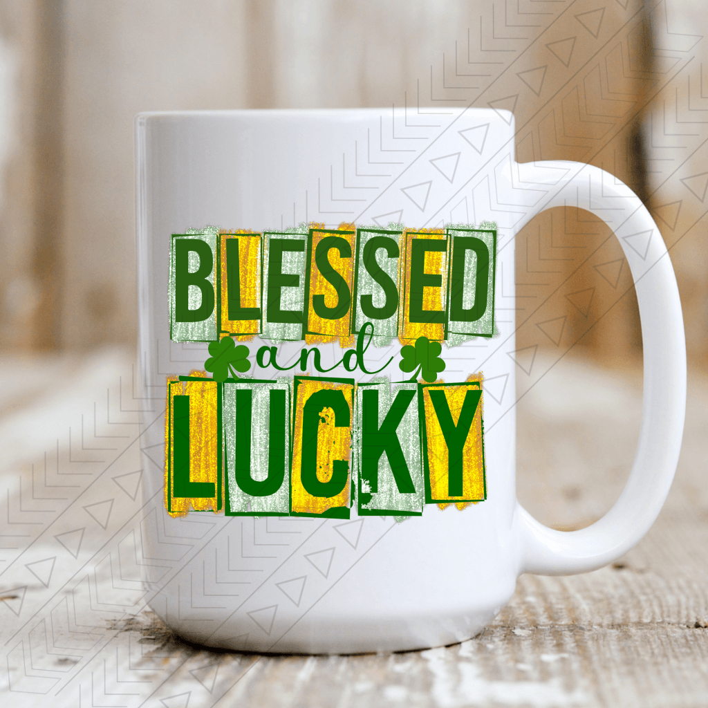 Blessed And Lucky Mug