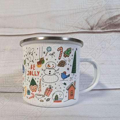 Christmas Doodles Mug