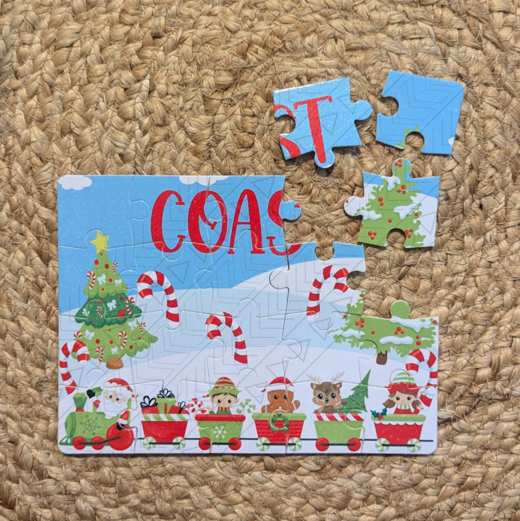 Christmas Train Puzzle