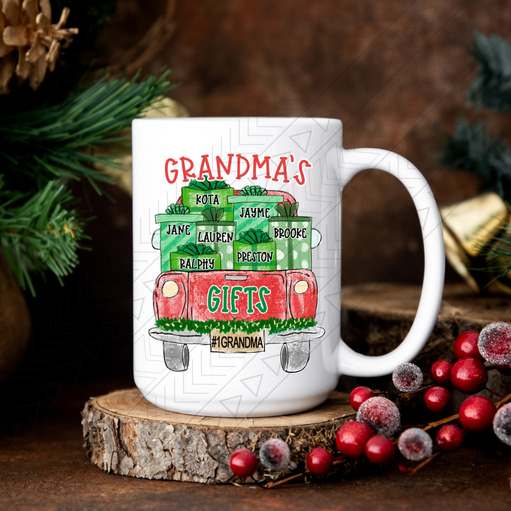 Christmas Truck Gifts Mug