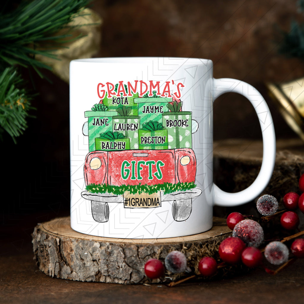 Christmas Truck Gifts Mug