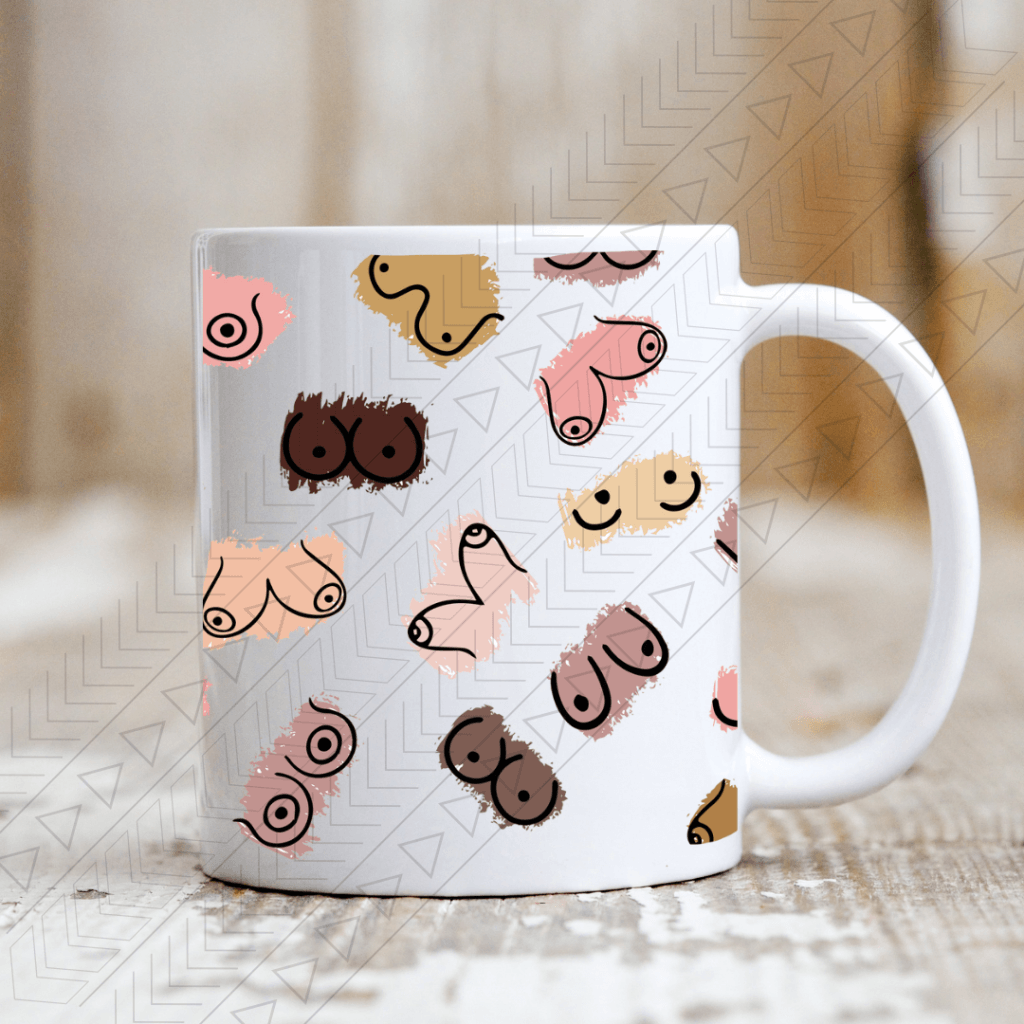 Colorful Boobs Mug