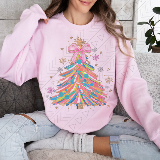 Colorful Christmas Tree Shirts & Tops