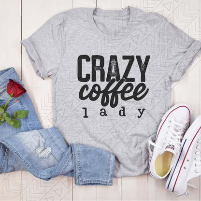 Crazy Coffee Lady Shirts & Tops