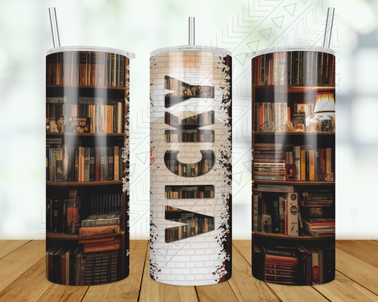 Custom Name Book Tumbler