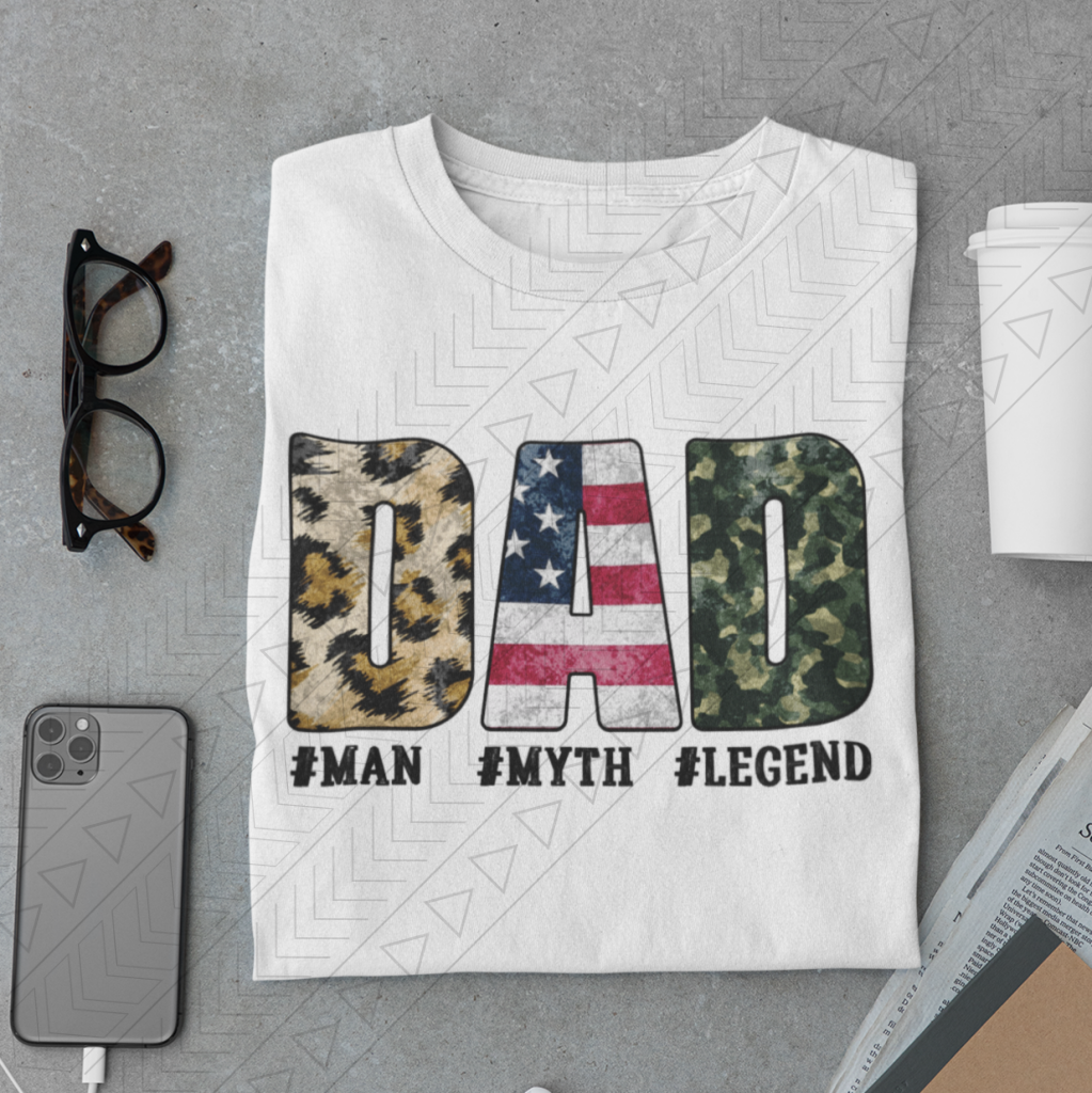 Dad #Man #Myth #Legend Shirts & Tops