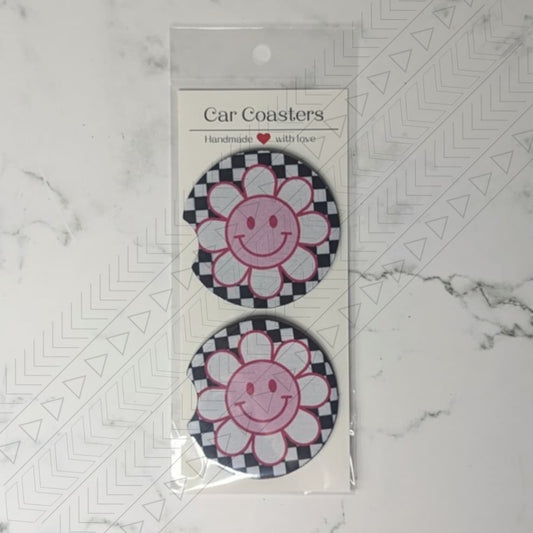 Daisy Car Coaster