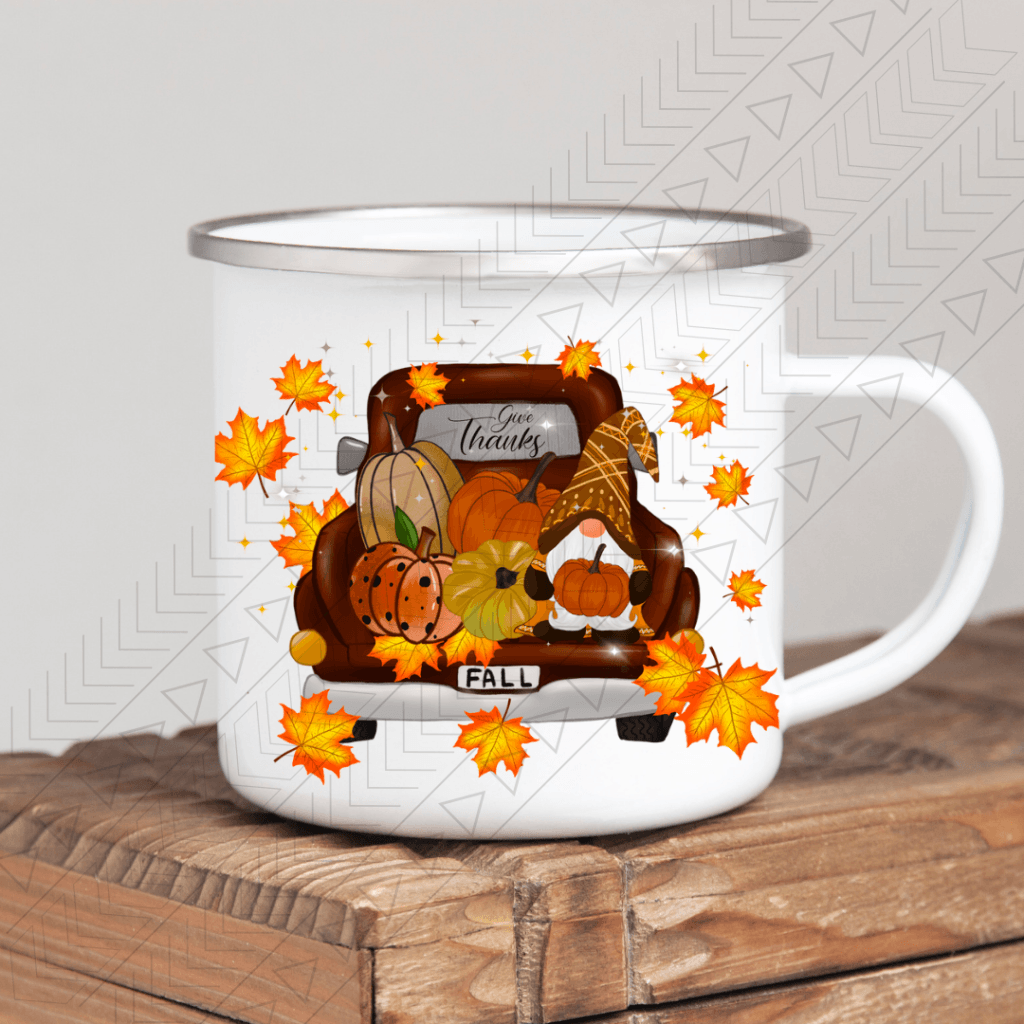 Fall Gnome Truck Mug