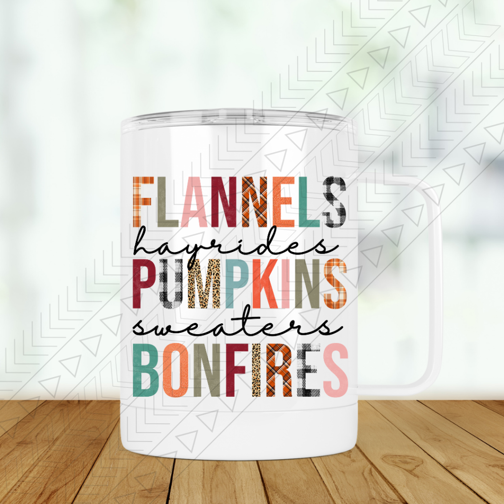 Flannel Travel Mugs