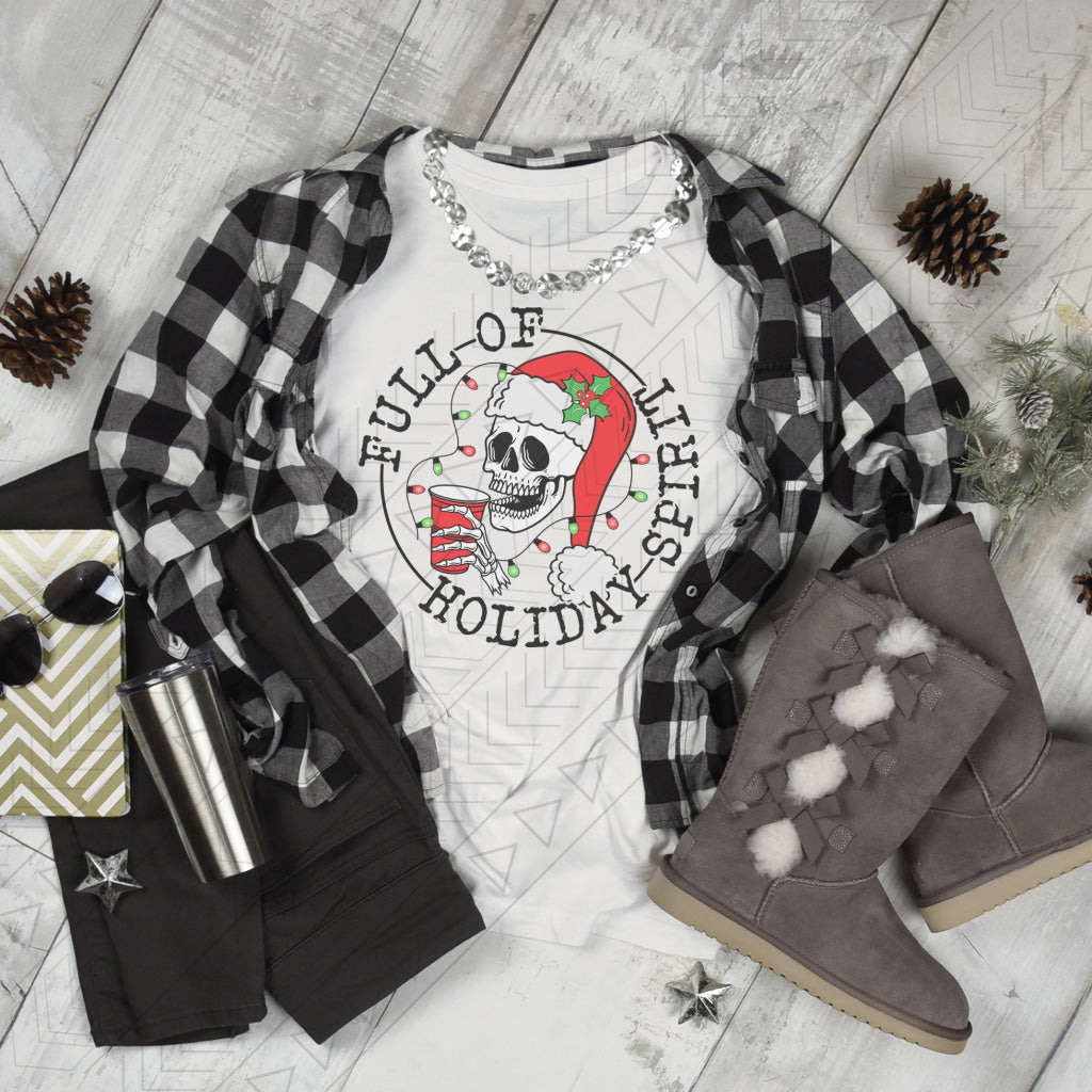 Full Of Holiday Spirit Shirts & Tops