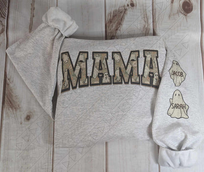 Ghost Mama Sweatshirt (Custom) Shirts & Tops