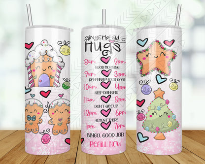 Gingerbread Hugs Tumbler