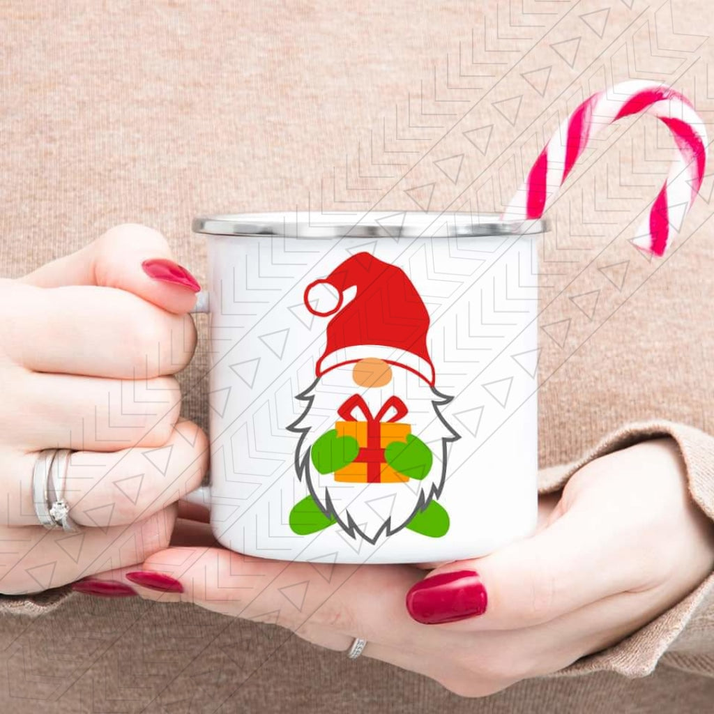 Gnome Present Enamel Mug Mug