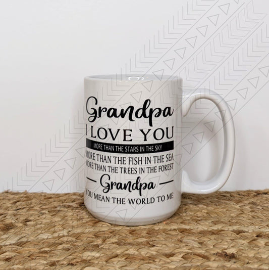 Grandpa I Love You Mug