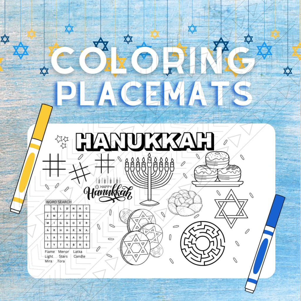 Hanukkah Placemat Placemat