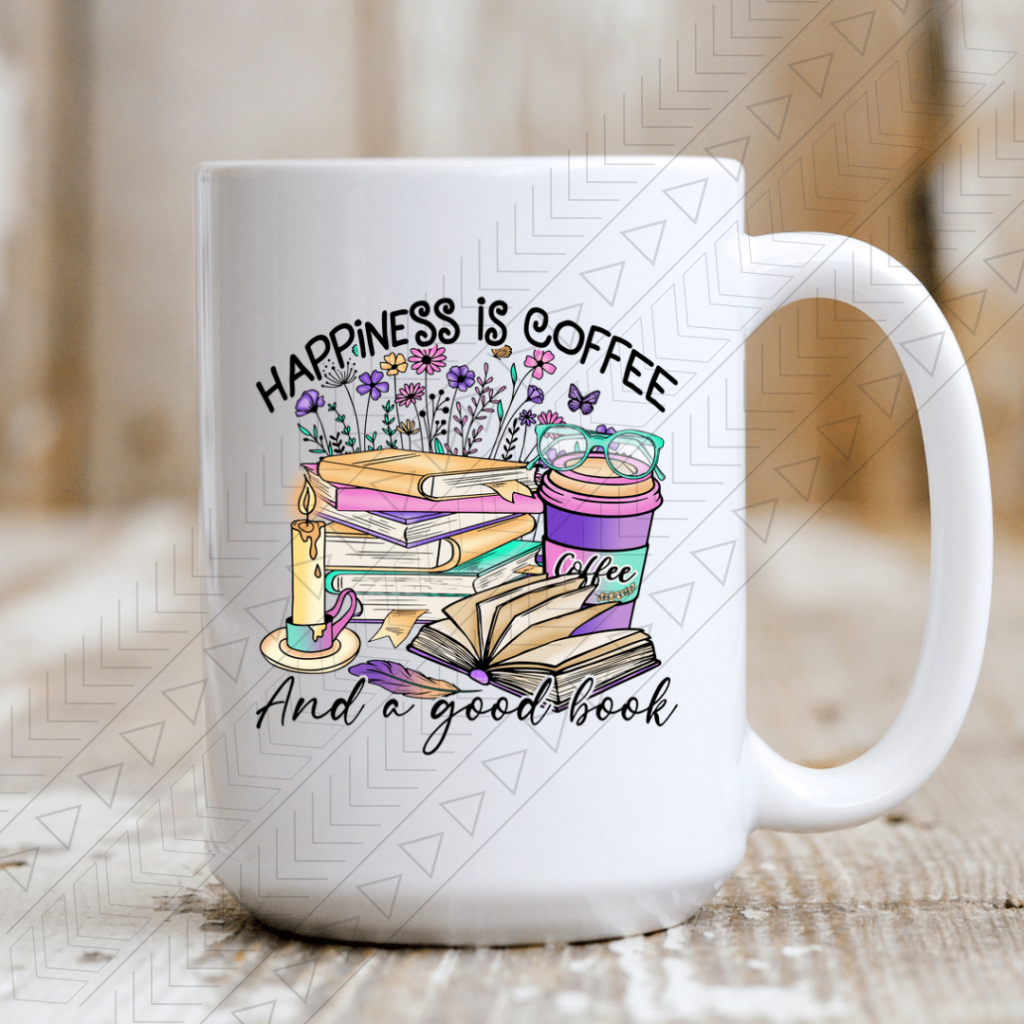 Happiness Is Coffee And A Good Book Mug