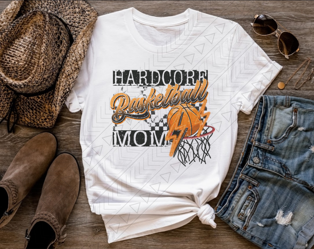 Hardcore Basketball Mom Shirts & Tops