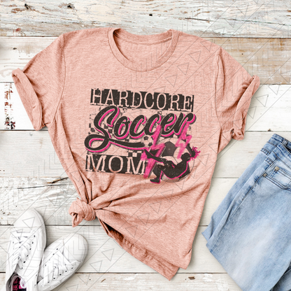 Hardcore Soccer Mom Shirts & Tops