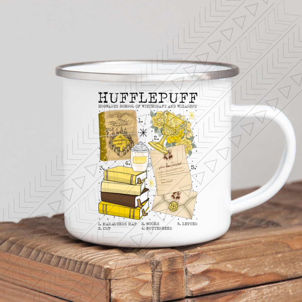 Hp H House Enamel Mug Mug