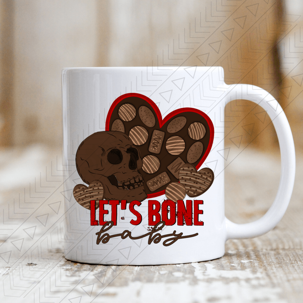 Lets Bone Ceramic Mug 11Oz Mug