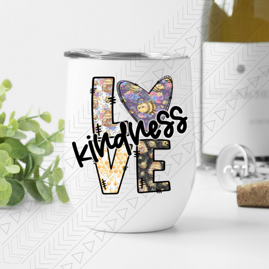 Love Kindness Wine Tumbler