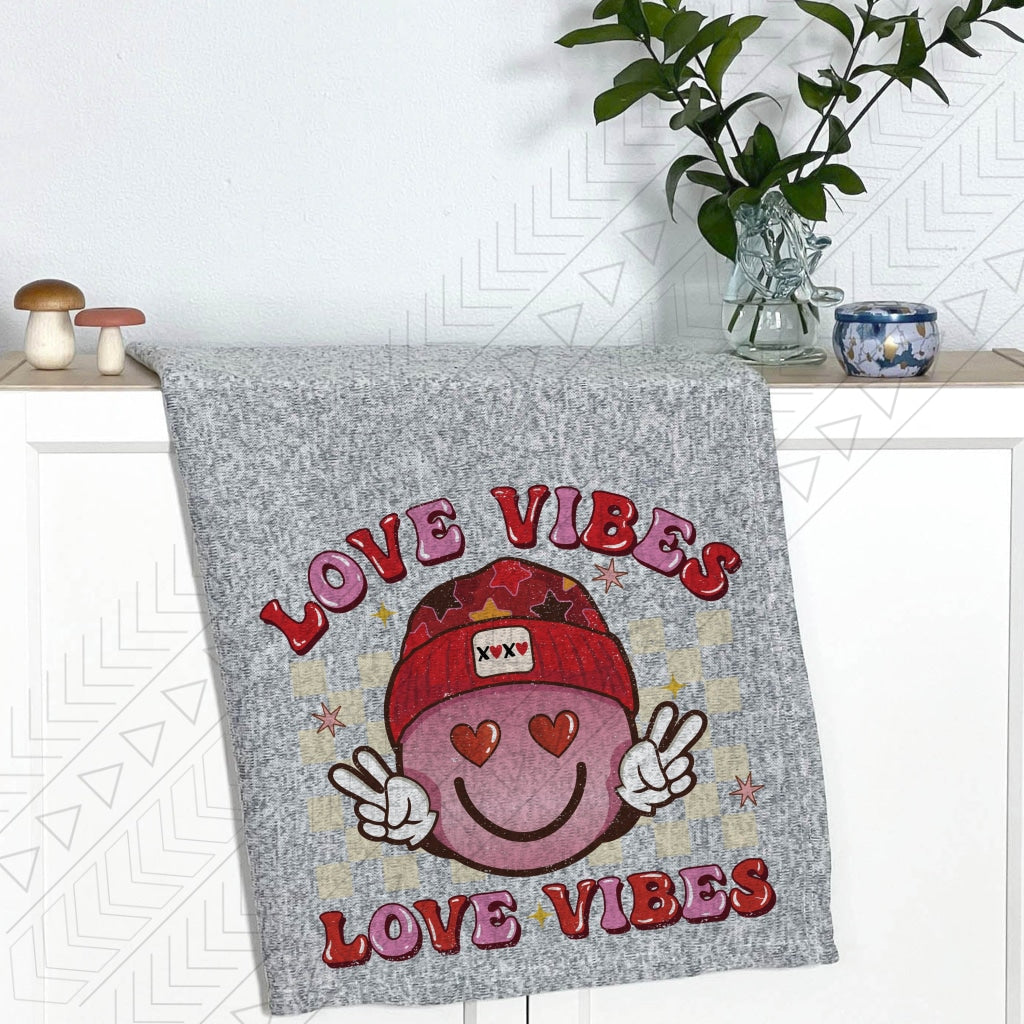 Love Vibes Blanket Blanket