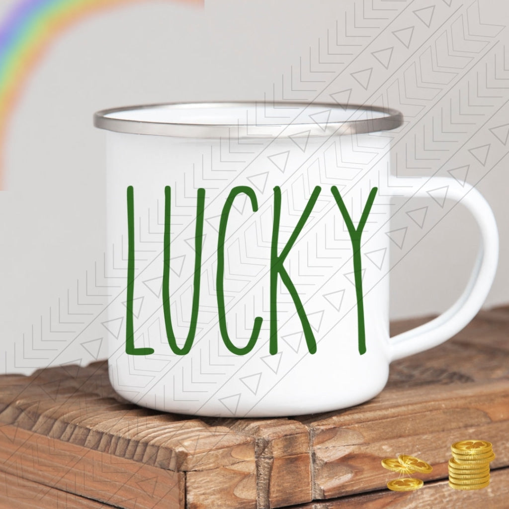 Lucky Enamel Mug Mug