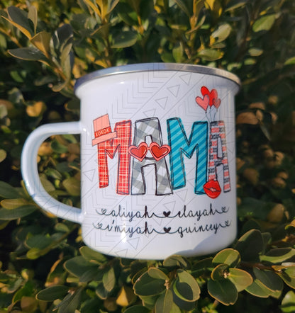 Mama Custom Valentine Mug