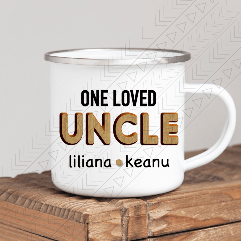 Manly One Loved Custom Mug