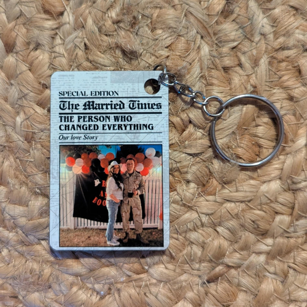 The Married Times Keychain