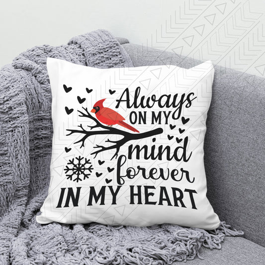 Memorial Pillow Cover