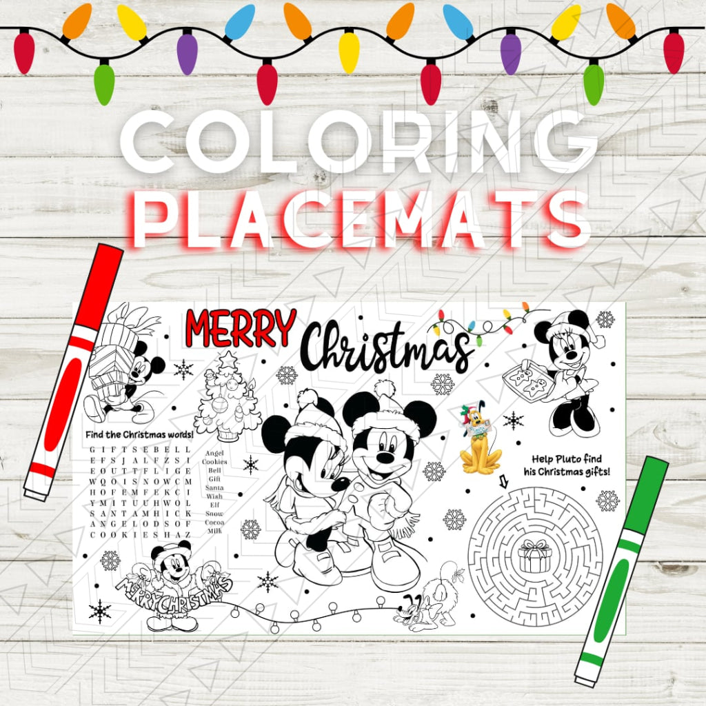 Merry Mouse Placemat Placemat