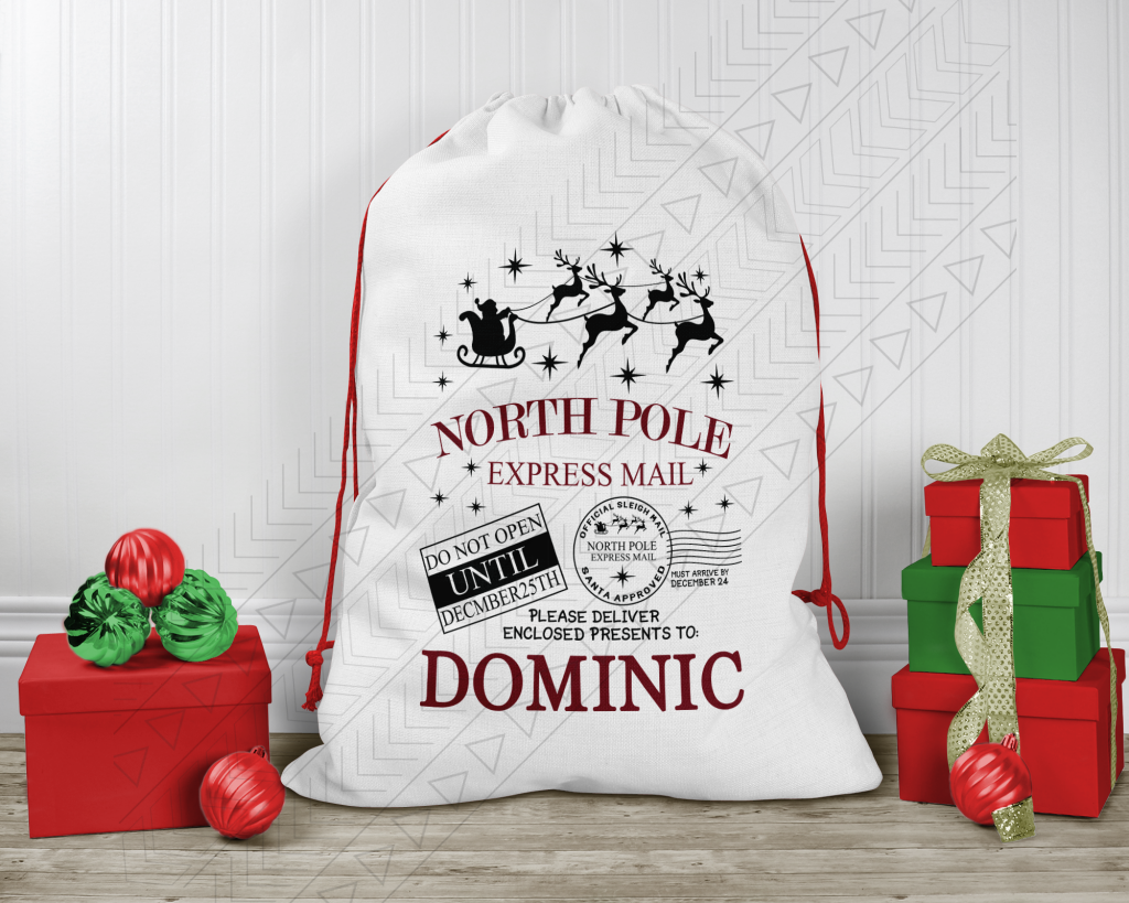 North Pole Express Bag Tote