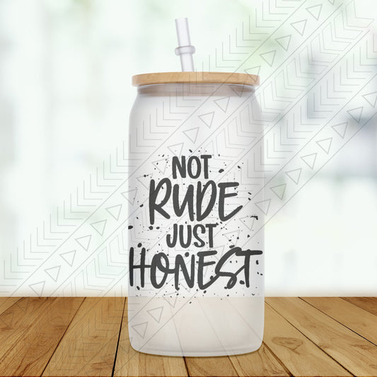 Not Rude Glass Can