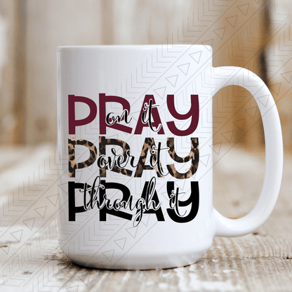 Pray Stacked Mug