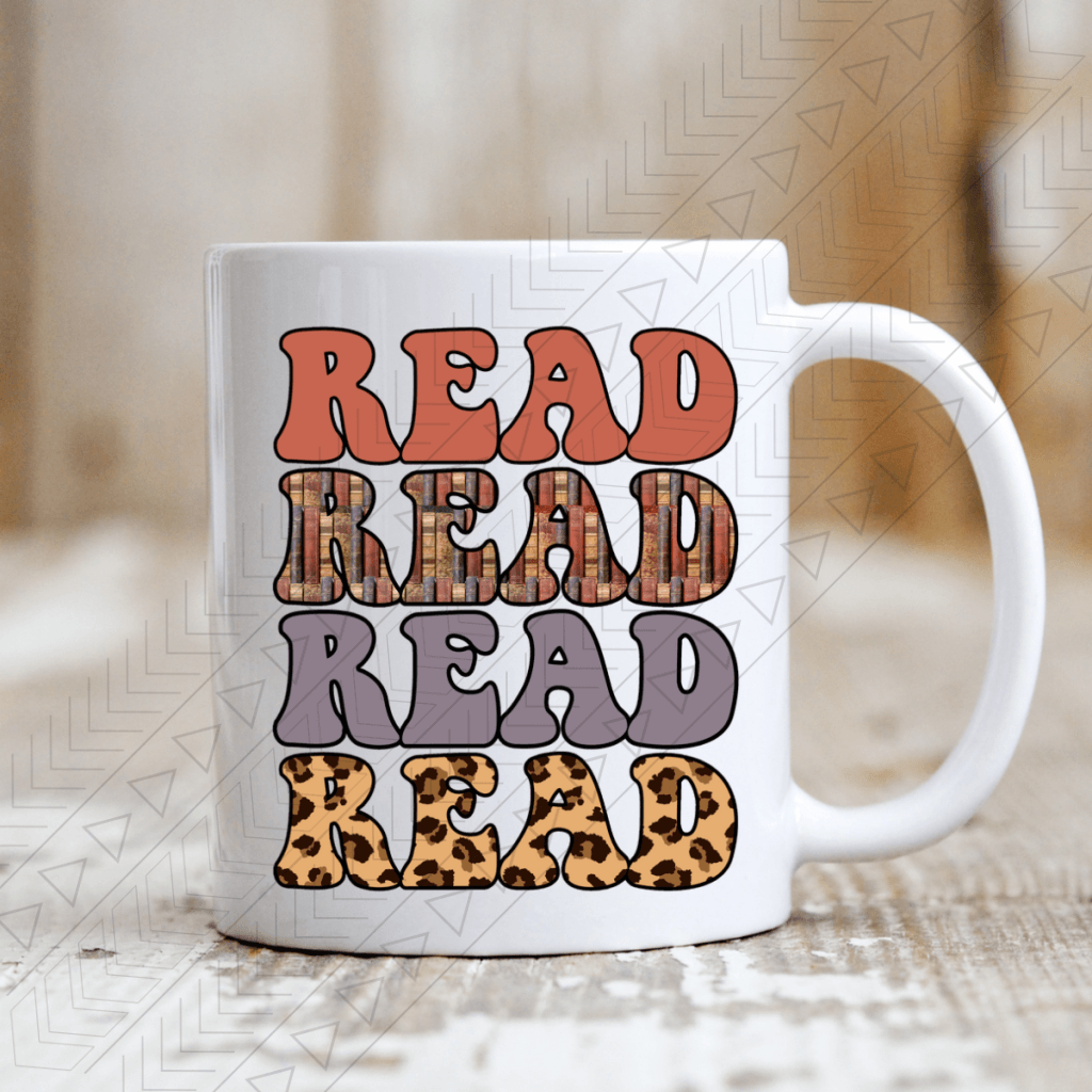 Read Stacked Ceramic Mug 11Oz Mug