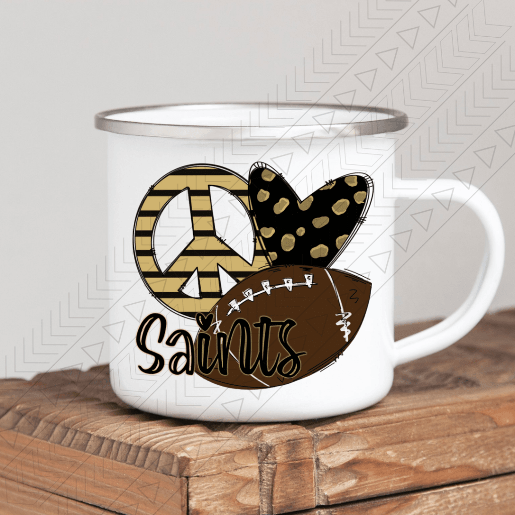 Saints Enamel Mug Mug