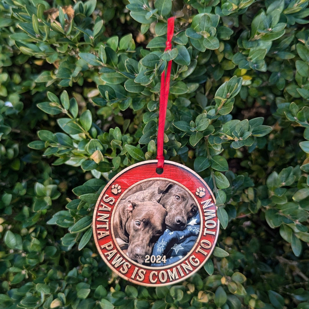 Santa Paws Ornament Ornaments