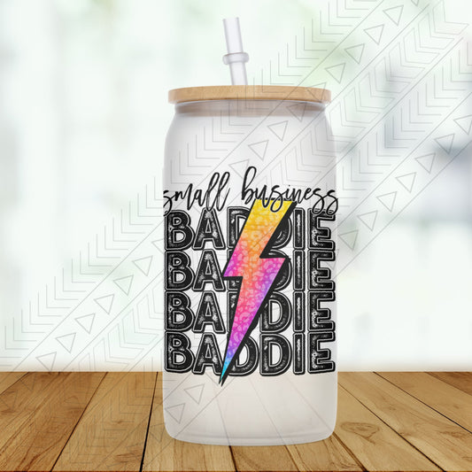 Small Biz Baddie Glass Can